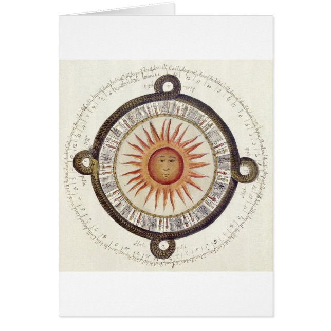 Aztec Sun Stone (Front)