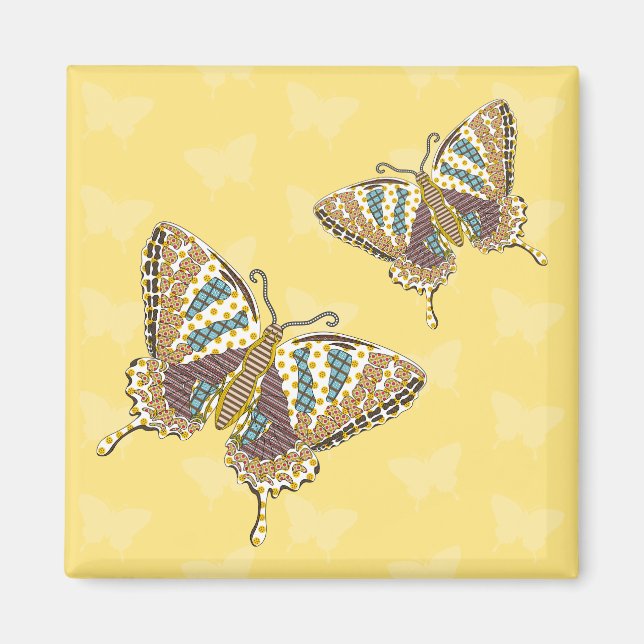 Aztec Swallowtail Magnet (Front)
