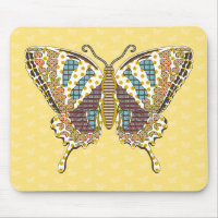 Aztec Swallowtail Mousepad