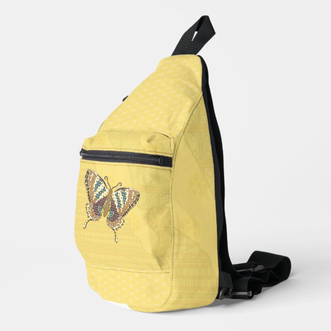 Aztec Swallowtail Sling Bag (Right Corner)