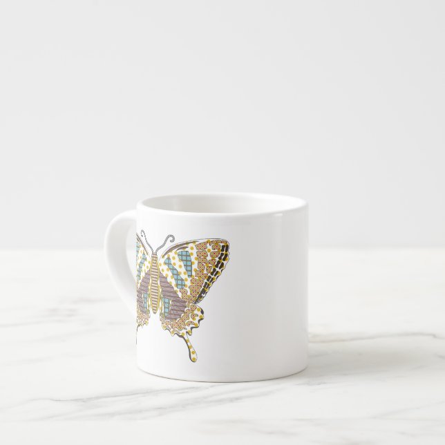 Aztec Swallowtail Speciality Mug (Front Left)