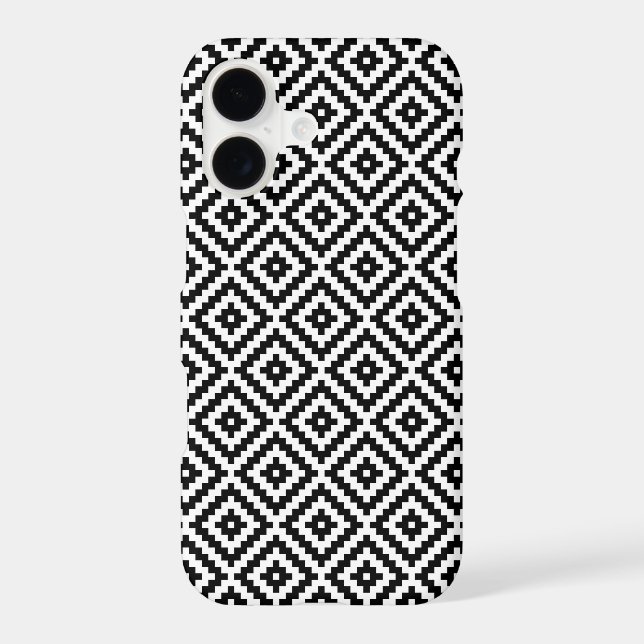 Aztec Symbol Block Rpt Pattern BWI (Back)