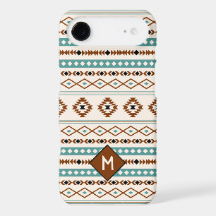 Aztec Teal Ter Blk Cr Mixed Pattern (Personalised)