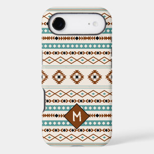 Aztec Teal Ter Blk Cr Mixed Pattern (Personalized)