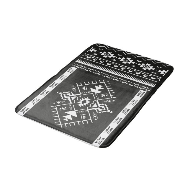 AZTEC TRIBAL - Bath Mat (Angled)