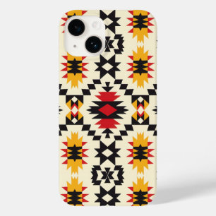 Aztec Tribal Design Case-Mate iPhone 14 Case