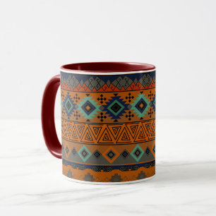 Aztec tribal pattern. Mug