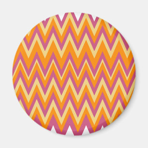 Aztec Tribal ZigZag Magnet