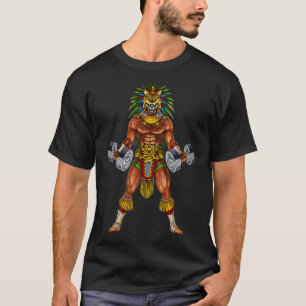 Aztec Warrior Bodybuilder T-Shirt