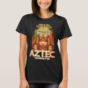 Aztec Warrior King Mexico Native Aztec Mayas 1 T-Shirt