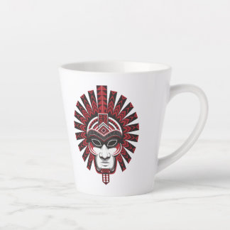 Aztec Warrior Pride Latte Mug