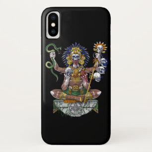 Aztec Warrior Shaman iPhone X Case
