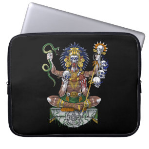 Aztec Warrior Shaman Laptop Sleeve