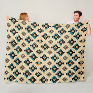 Aztec Western Pattern Fleece Blanket
