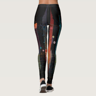 Aztec Zodiac Abstract Mix Leggings