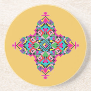 Aztez Pattern Design Coaster