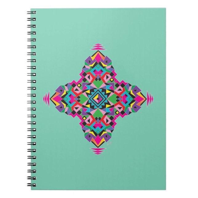 Aztez Pattern Design Notebook (Front)