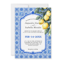 🍋💙 Azul & Limone Romance  – Classic