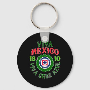 Azul - Mexico's Independence Day Key Ring