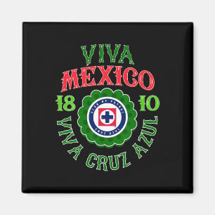 Azul - Mexico's Independence Day  Magnet