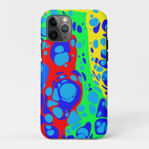 Azul - Modern, abstract design iPhone 11 Pro Case