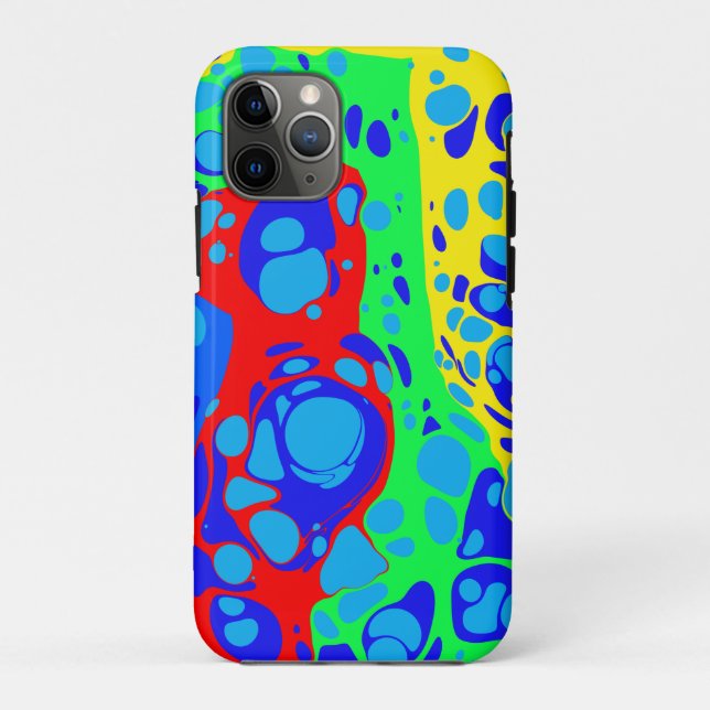 Azul - Modern, abstract design Case-Mate iPhone Case (Back)