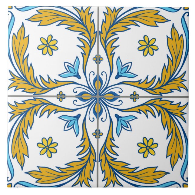 Azulejo 3 ceramic tile (Front)