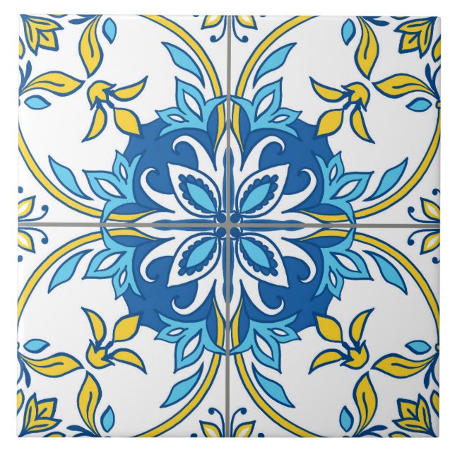 Azulejo 9 ceramic tile (Front)