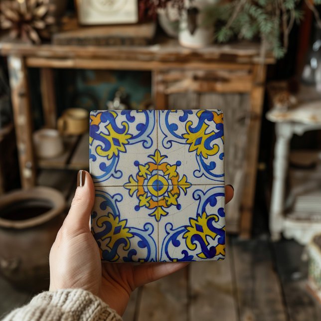 Azulejo Art Ceramic Tile (Creator Uploaded)