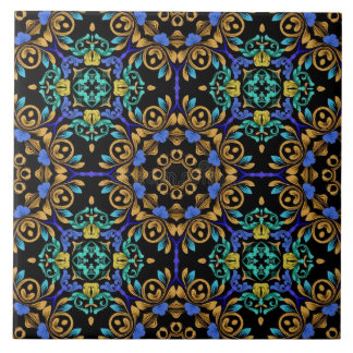 Azulejo de cerámica estilo barroco  ceramic tile