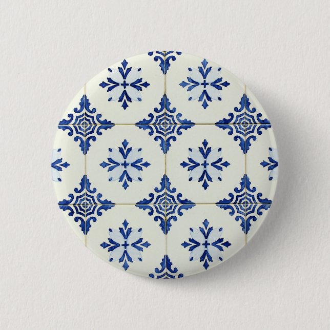 azulejos 6 cm round badge (Front)
