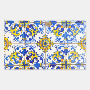 Azulejos Ceramic tiles Rectangular Sticker
