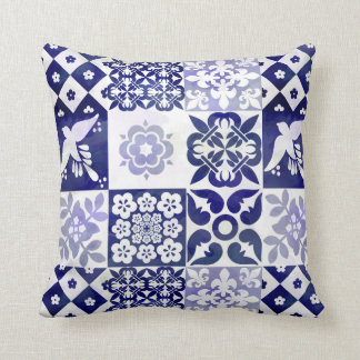 Azulejos Pattern Pillow
