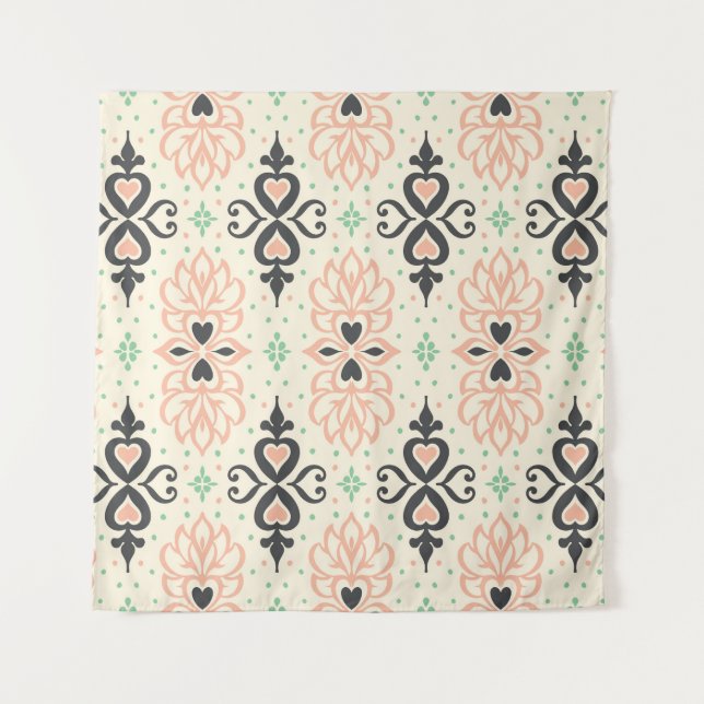 Azulejos portugal seamless pattern tapestry (Front)