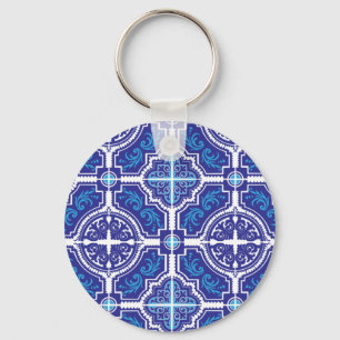 Azulejos - Portuguese Tiles Key Ring