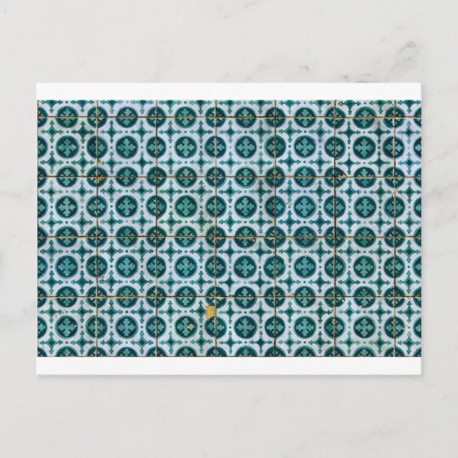 Azulejos, Portuguese Tiles Postcard (Front)