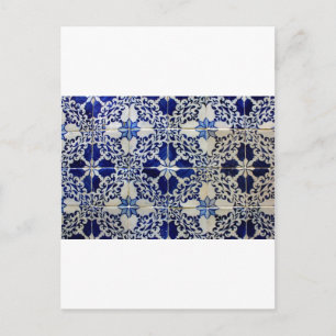 Azulejos, Portuguese Tiles Postcard