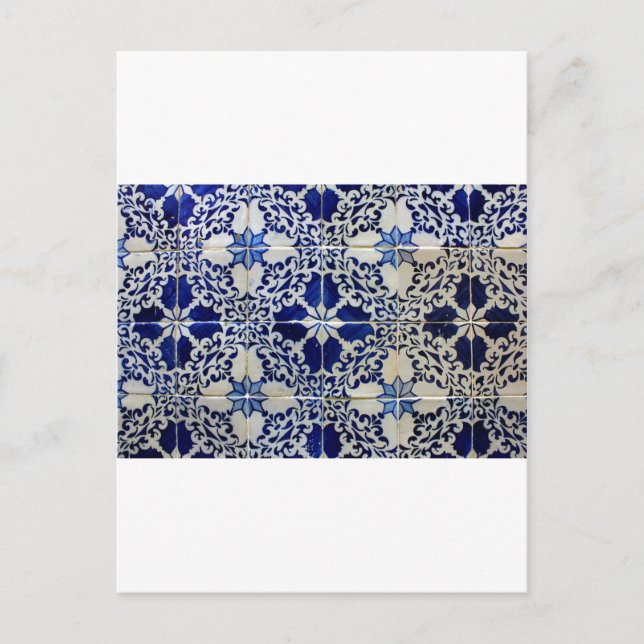 Azulejos, Portuguese Tiles Postcard (Front)