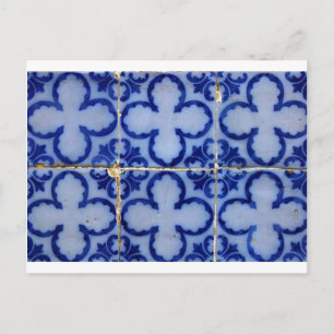 Azulejos, Portuguese Tiles Postcard
