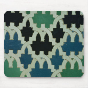 Azulejos tiles from the throne of the Sultans Mouse Pad