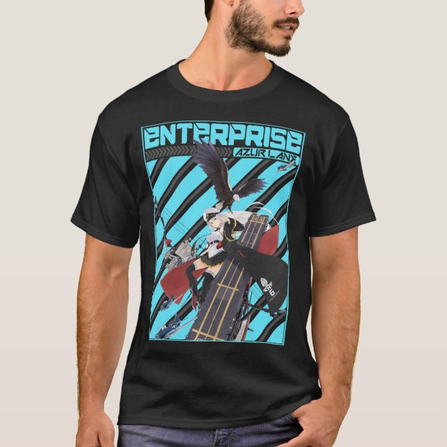 AZUR LANE ENTERPRISE-ikJ7k T-Shirt (Front)