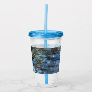 Azure and Iridescence Acrylic Tumbler