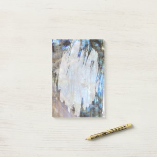 Azure and Iridescence Fade Post-it Notes