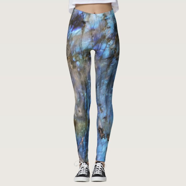 Azure and Iridescence Leggings (Front)