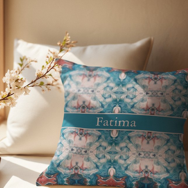 Azure Bloom, custom Cushion (Creator Uploaded)
