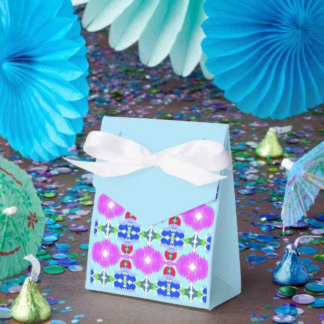 Azure Bloom Kaleidoscope Favour Box (Party)