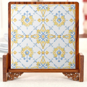 Azure Blossom Tile