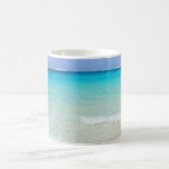 Azure Blue Caribbean Tropical Beach Coffee Mug<br><div class="desc">A white sandy beach with gentle waves and a vivid ocean view of crystal clear turquoise waters. A dreamy tropical caribbean vacation spot. Tranquil and secluded,  the perfect spot to relax and unwind.</div>