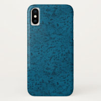 Azure Blue Cork Look Wood Grain