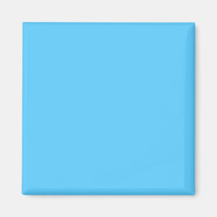 Azure Blue Sky 2015 Colour Trend Template Magnet